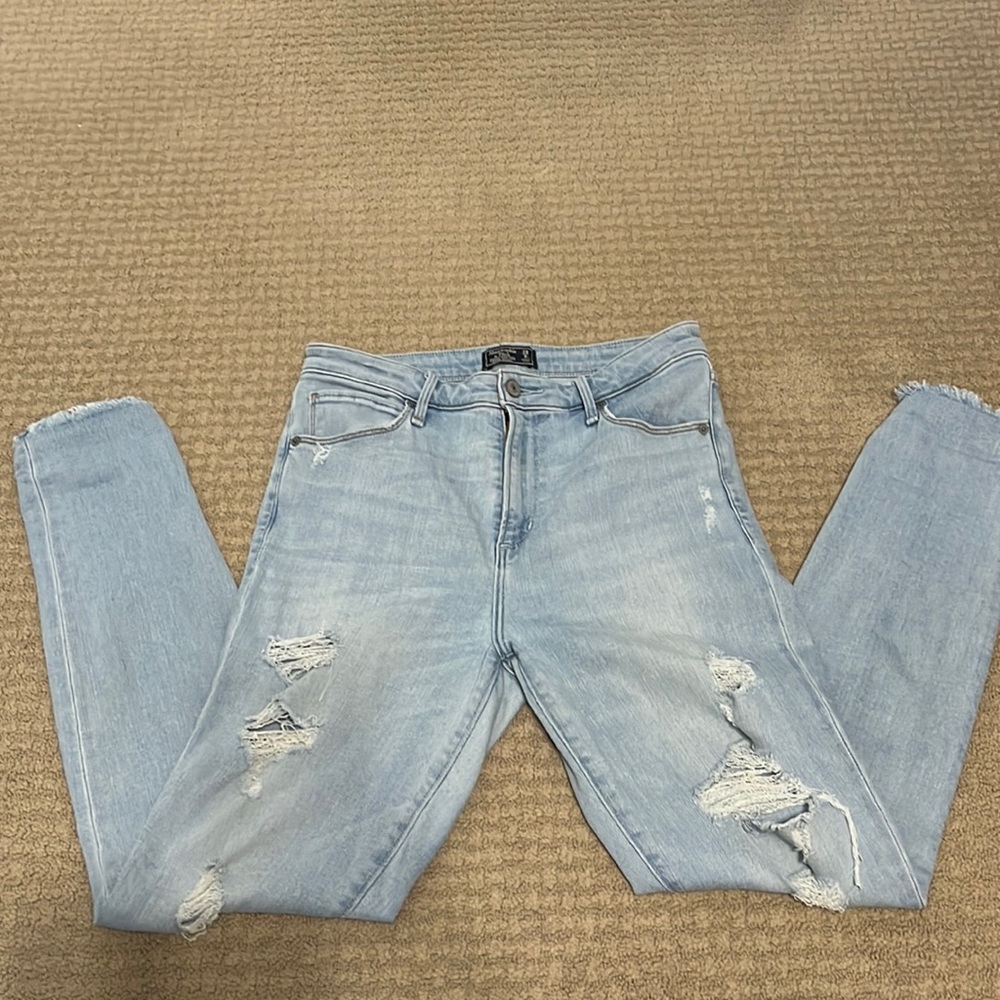 Abercrombie High Rise Skinny Jeans